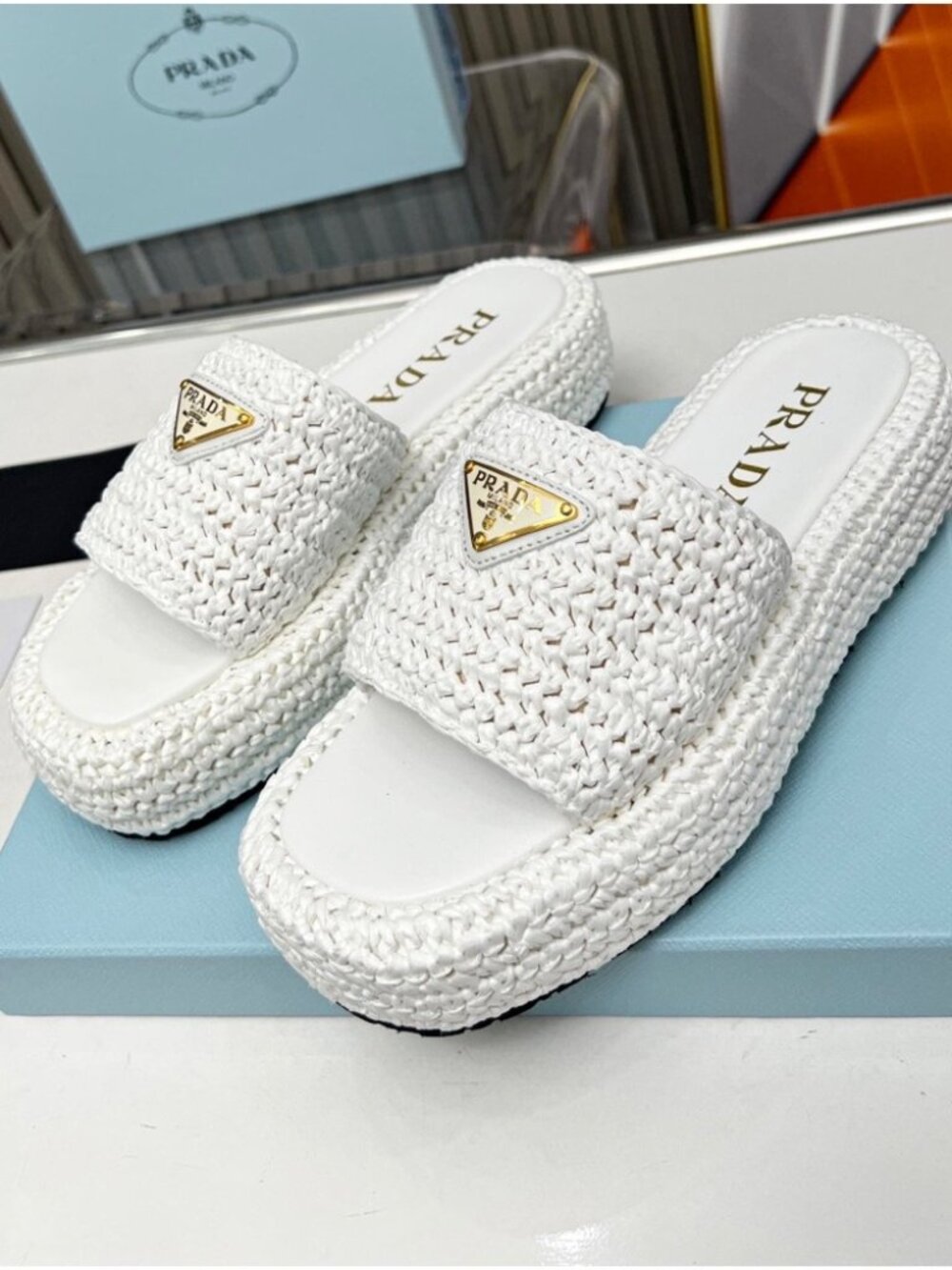 Prada slippers